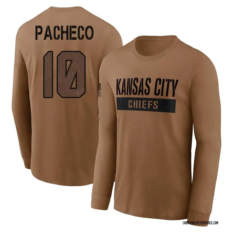 Isiah Pacheco wears Rutgers sweatshirt at KC Chiefs parade 2023