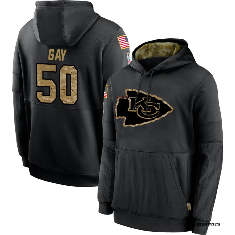 Willie Gay Salute to Service Hoodies & T-Shirts - Chiefs Store