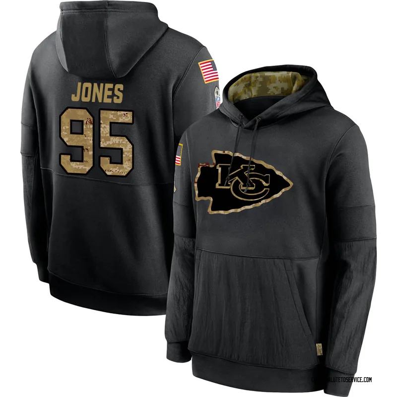 Chris Jones 95 Kansas City Chiefs AFC Champions Fan NFL Hoodie - Tagotee