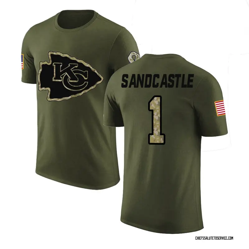 Leon Sandcastle Salute to Service Hoodies & T-Shirts - Chiefs Store