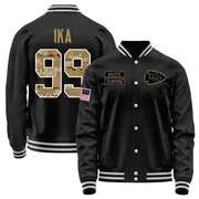 Youth Siaki Ika Kansas City Chiefs Black Salute to Service Sideline Performance Jacket