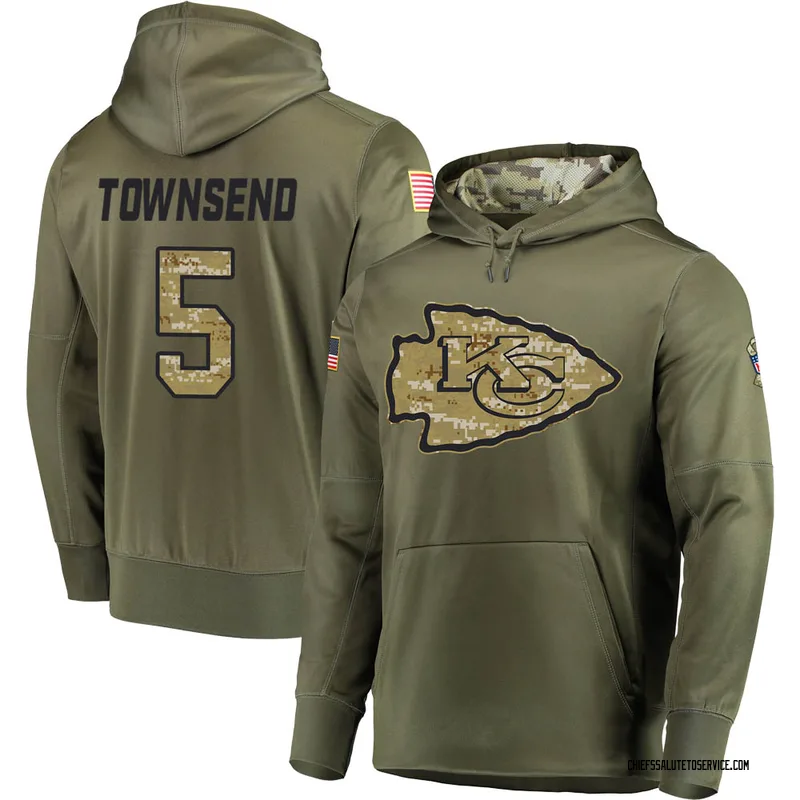 Kansas City Chiefs Nike 2022 Salute To Service Therma Performance Pullover  Hoodie - Camo - Youth